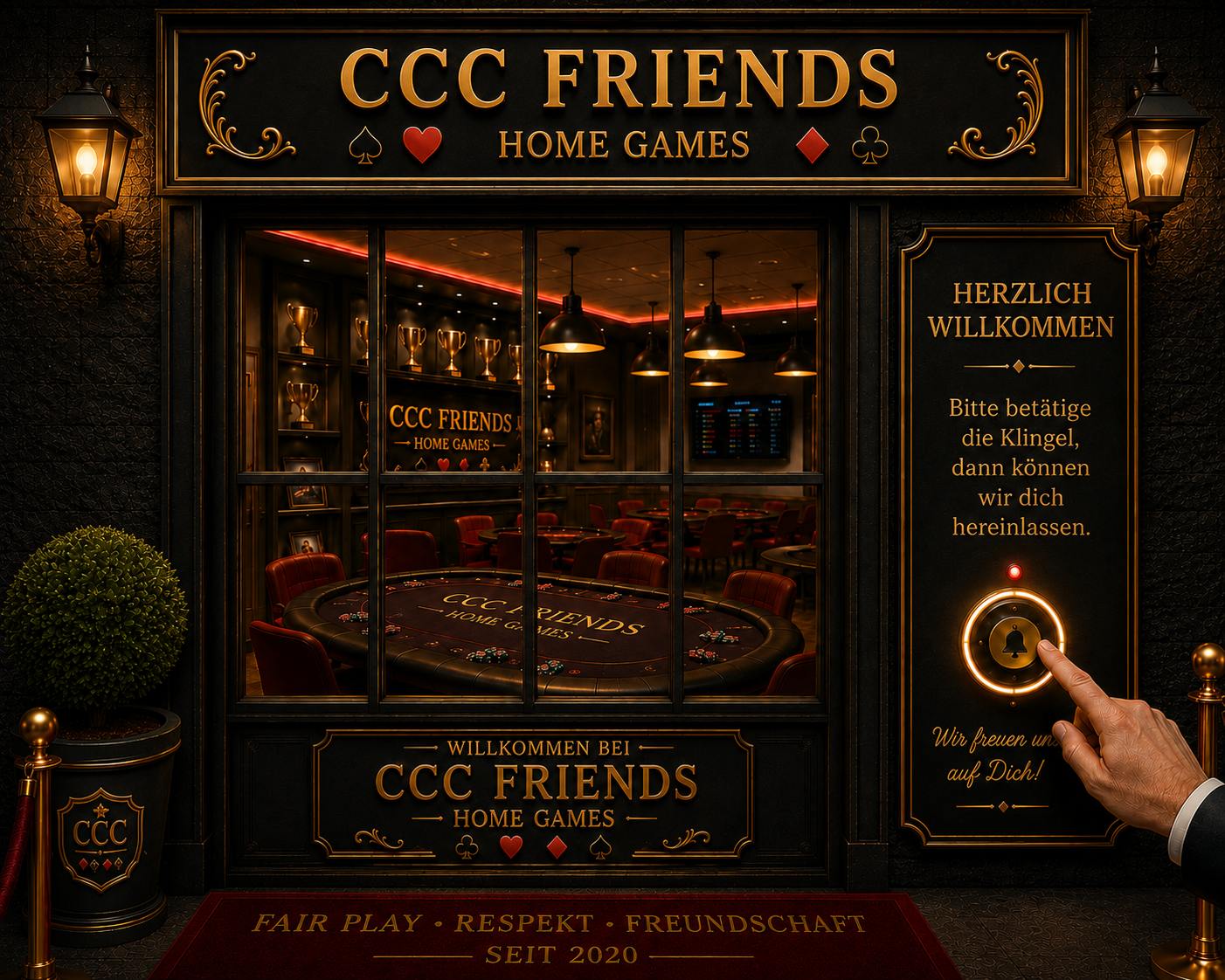 CCC Friends Eingang